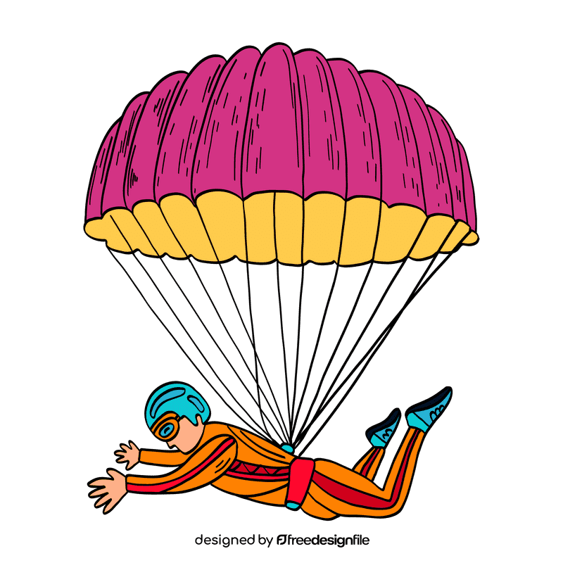 Parachute clipart