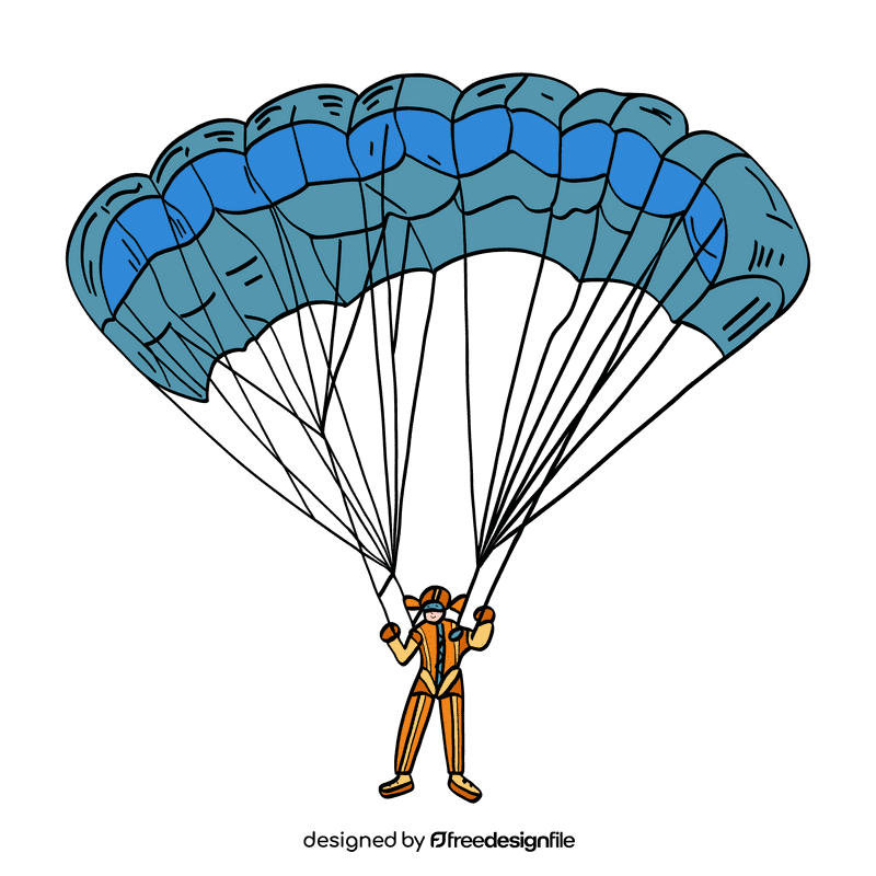 Parachute clipart