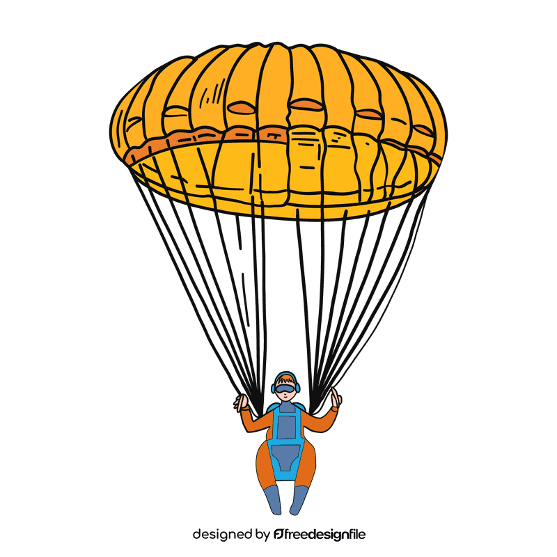Parachute clipart