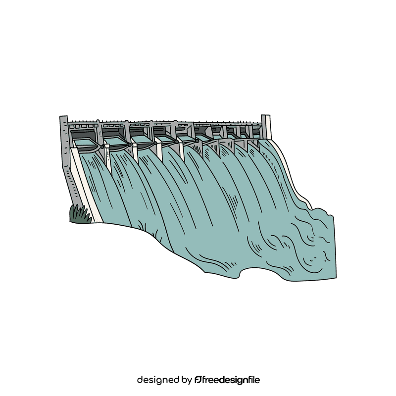 Dam clipart