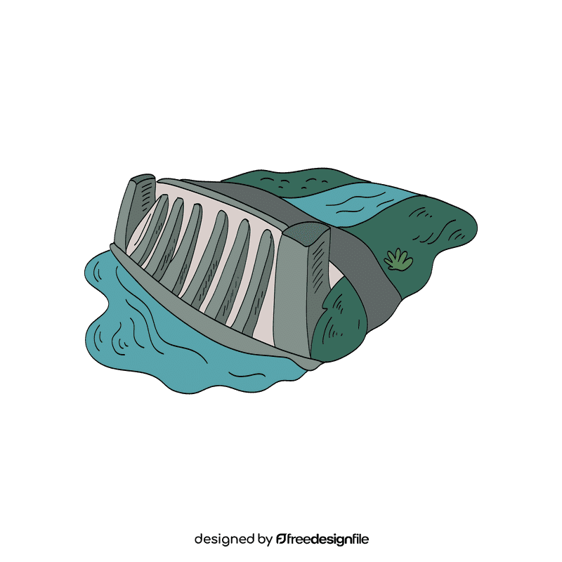 Dam clipart