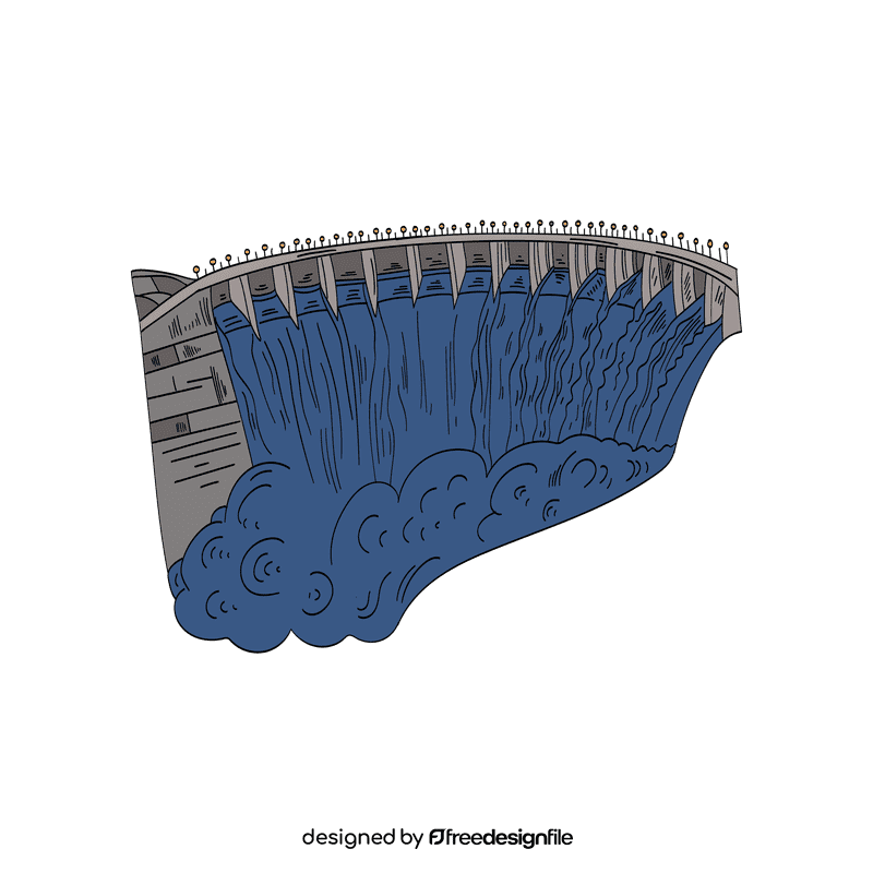 Dam clipart