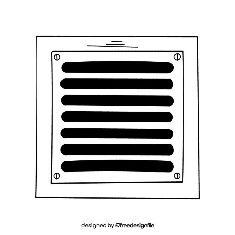 Drainage black and white clipart