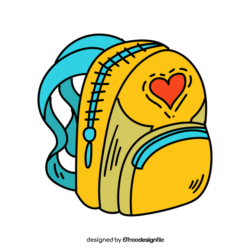 Preschool Backpack clipart