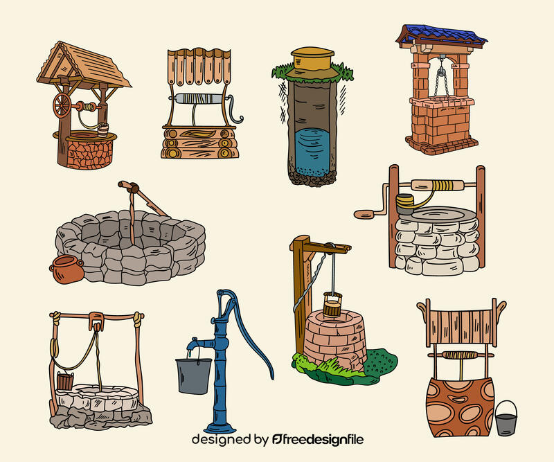 Water well vector