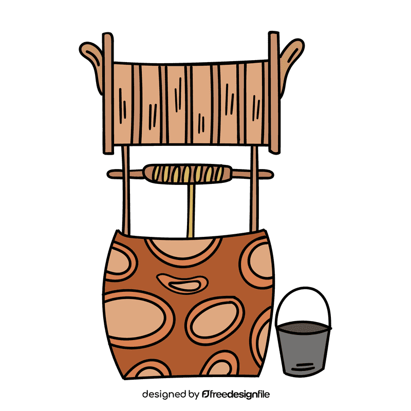 Water well clipart