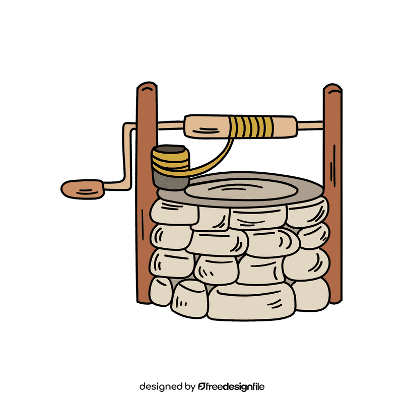 Water well clipart