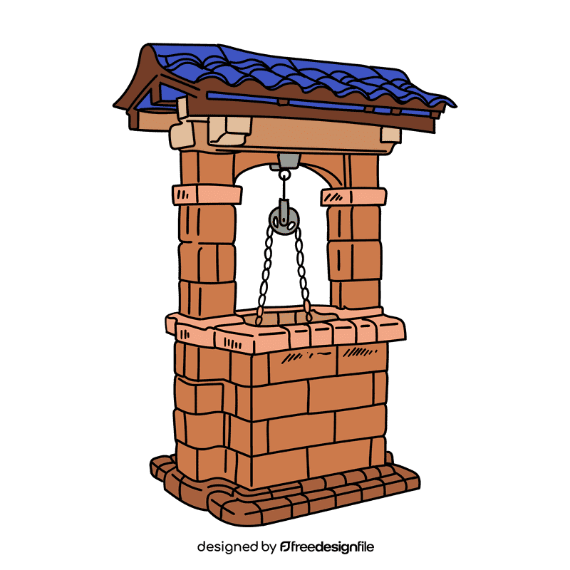 Water well clipart