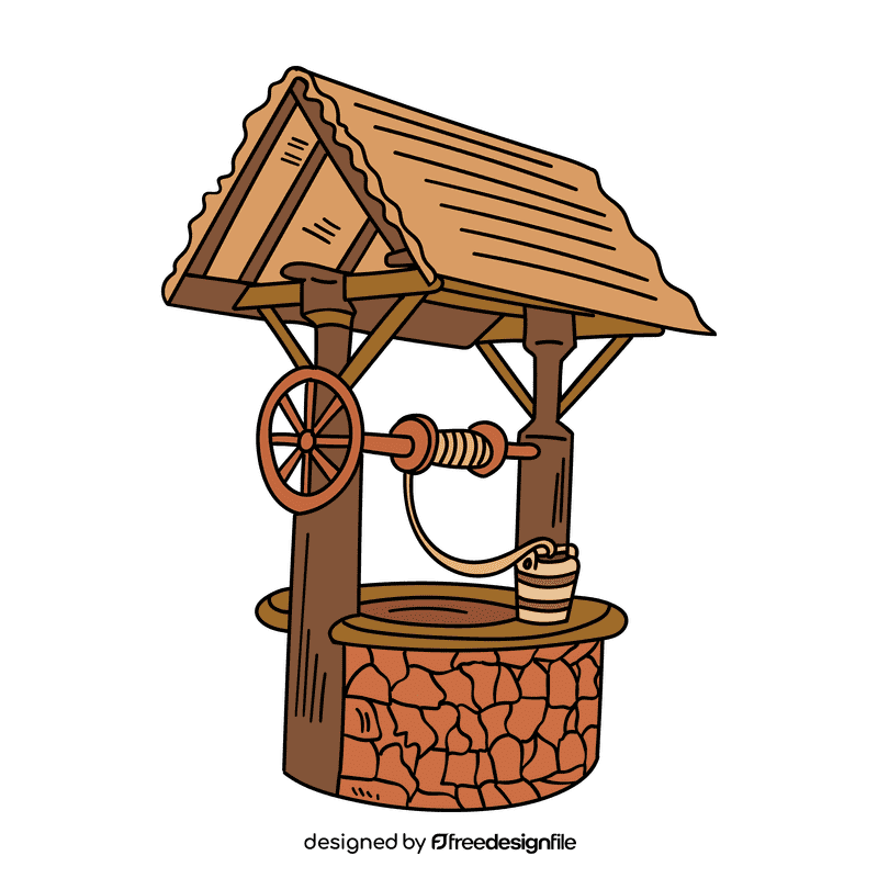 Water well clipart