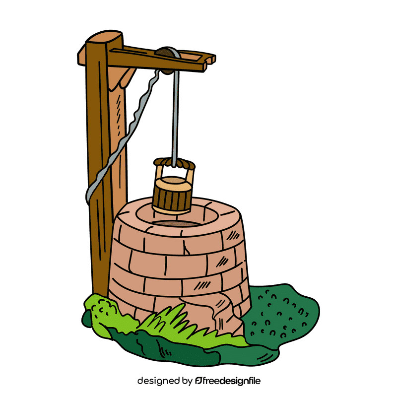 Water well clipart