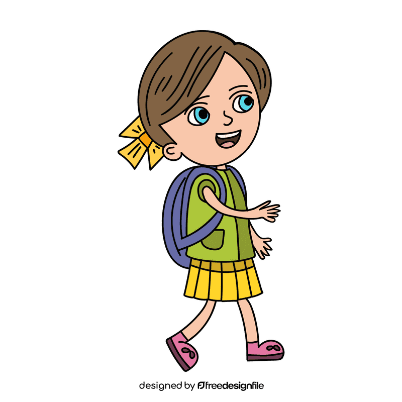 Preschool Girl clipart