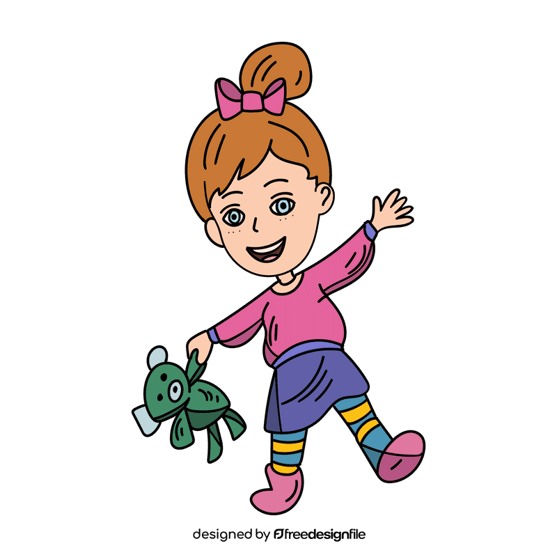 Preschool Girl clipart
