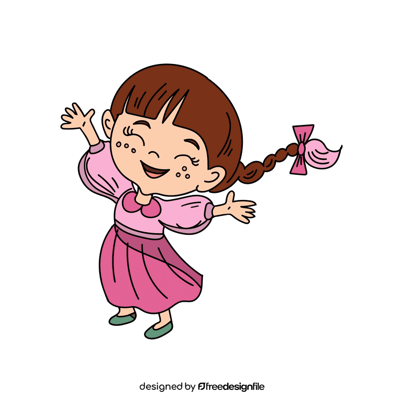 Preschool Girl clipart