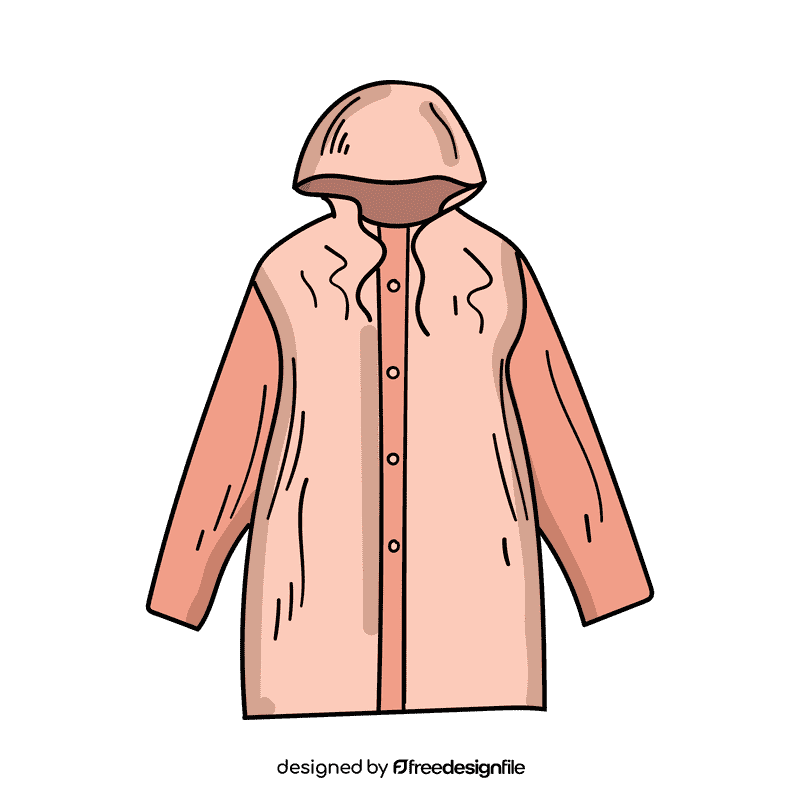 Raincoat clipart