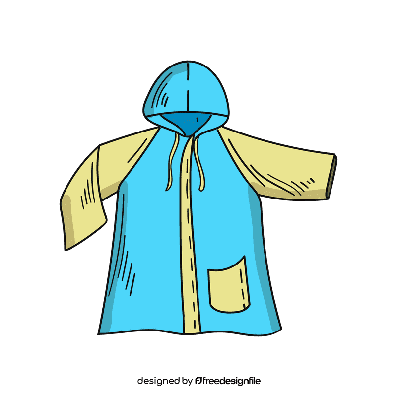 Raincoat clipart