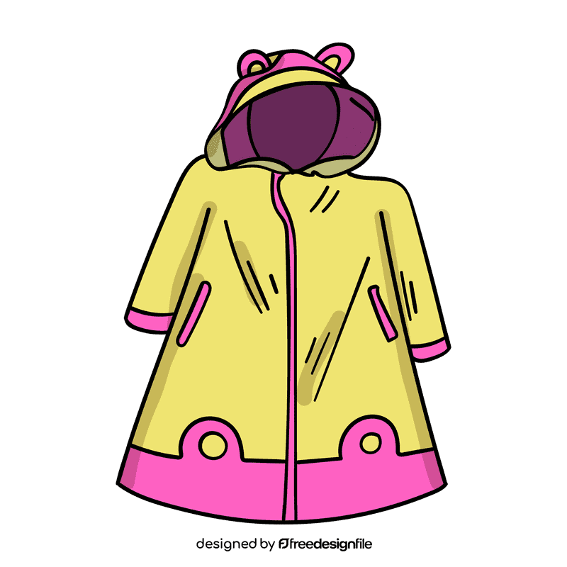 Raincoat clipart
