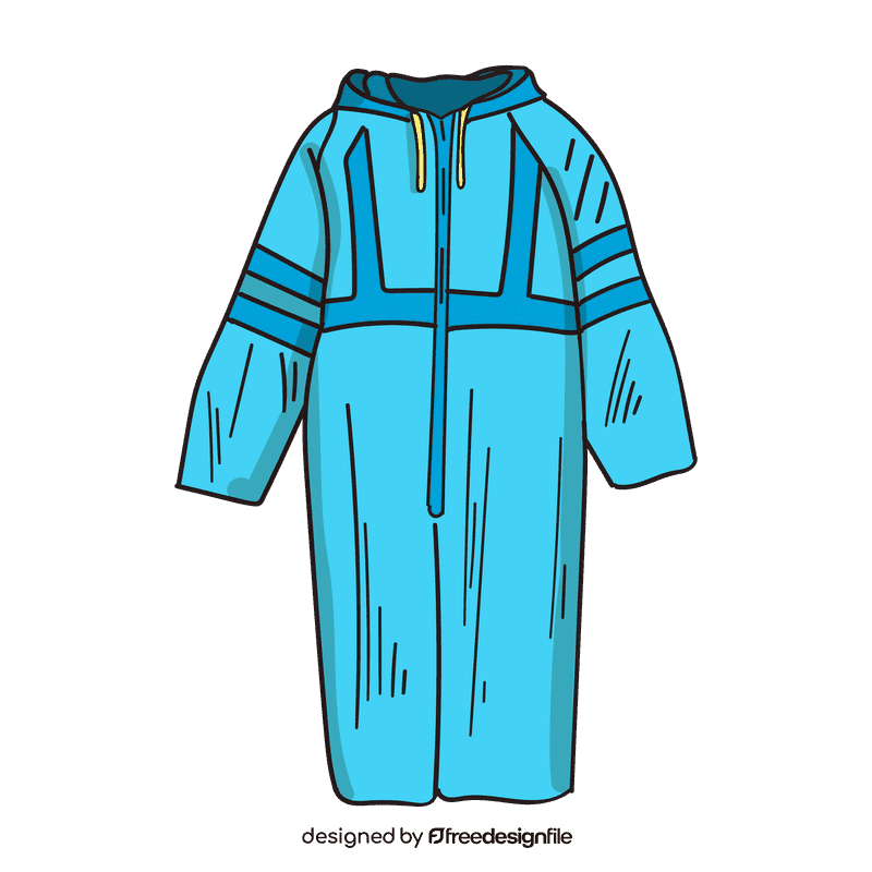 Raincoat clipart
