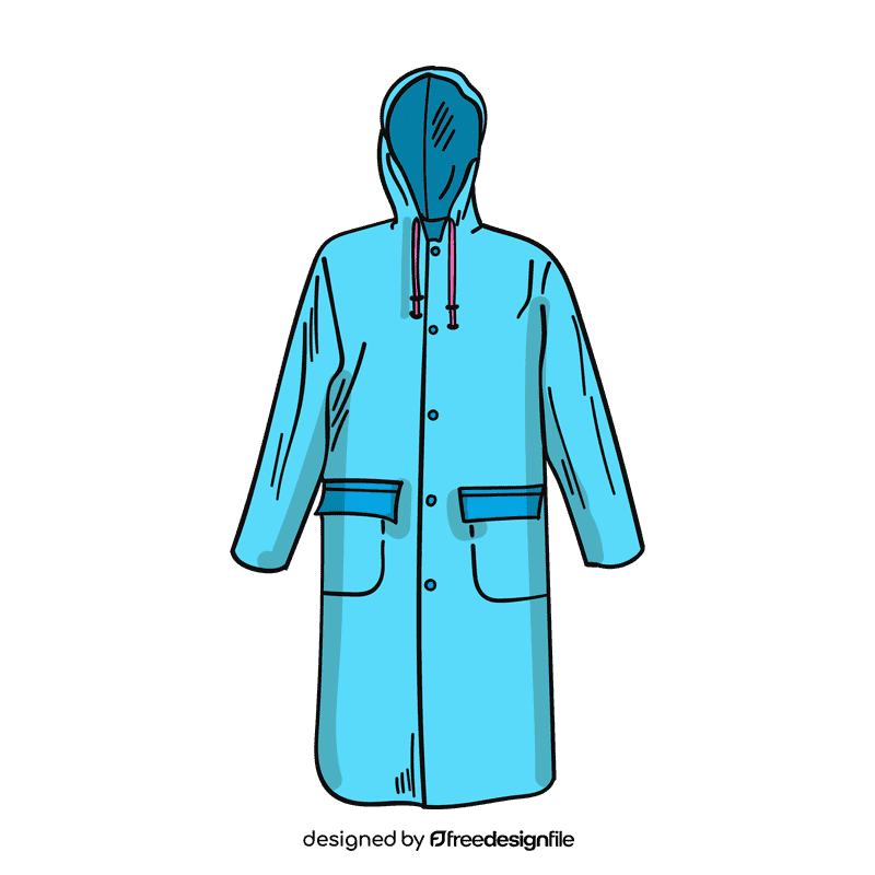 Raincoat clipart