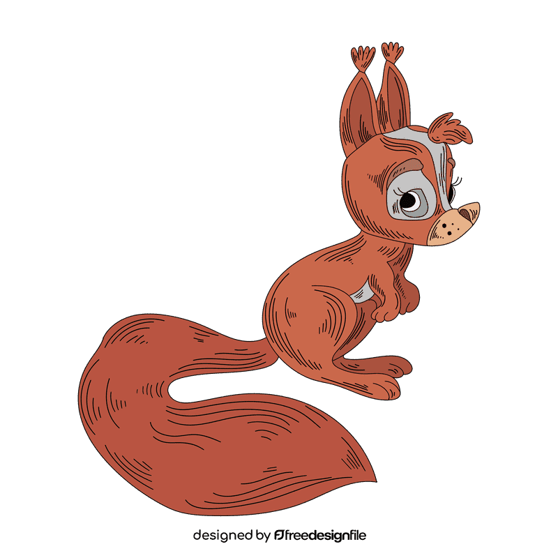 Squirrel clipart