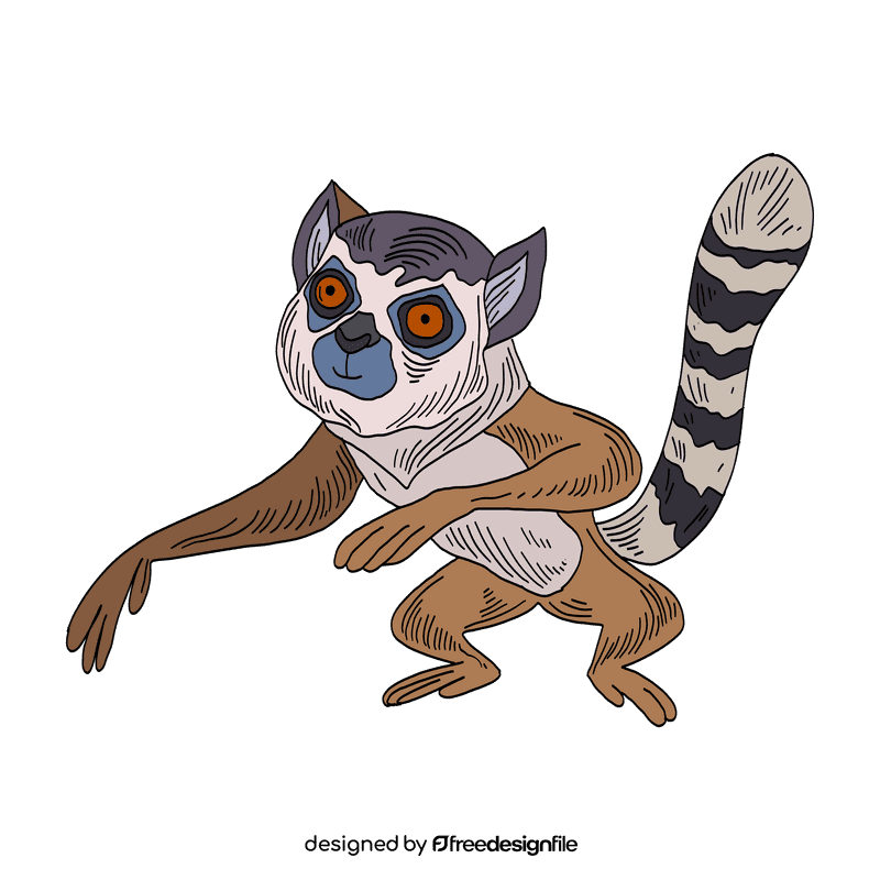 Lemur clipart