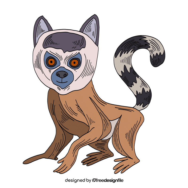 Lemur clipart
