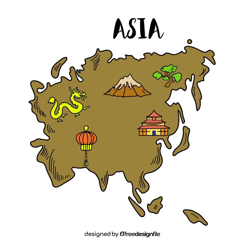 Map clipart