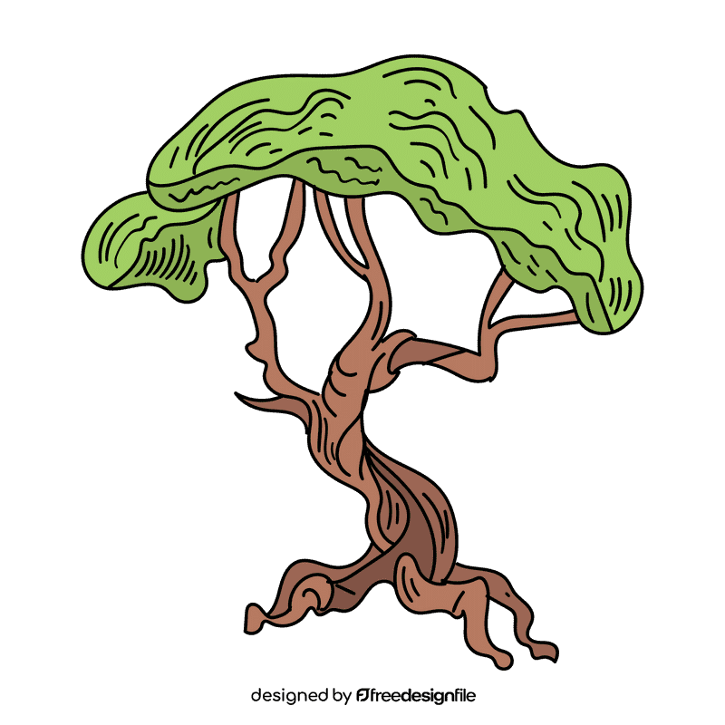Africa Tree clipart