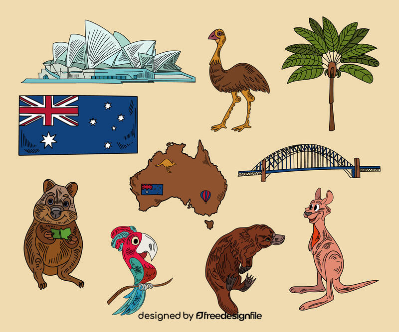 Australia vector