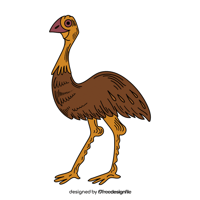 Australia Ostrich clipart