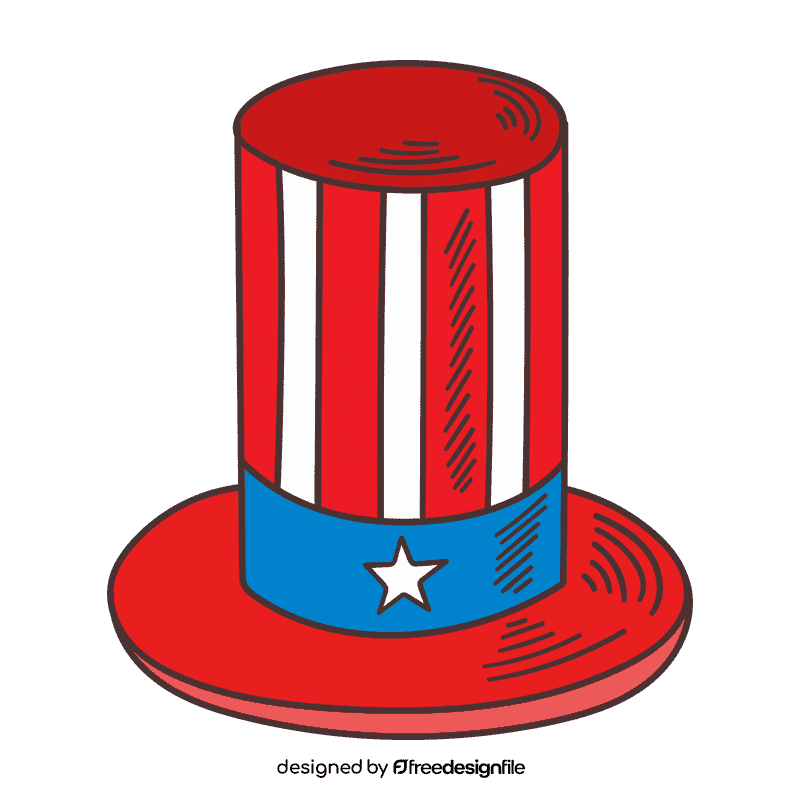 United States of America Hat clipart