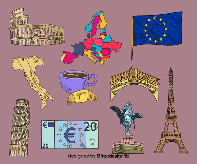 Europe vector
