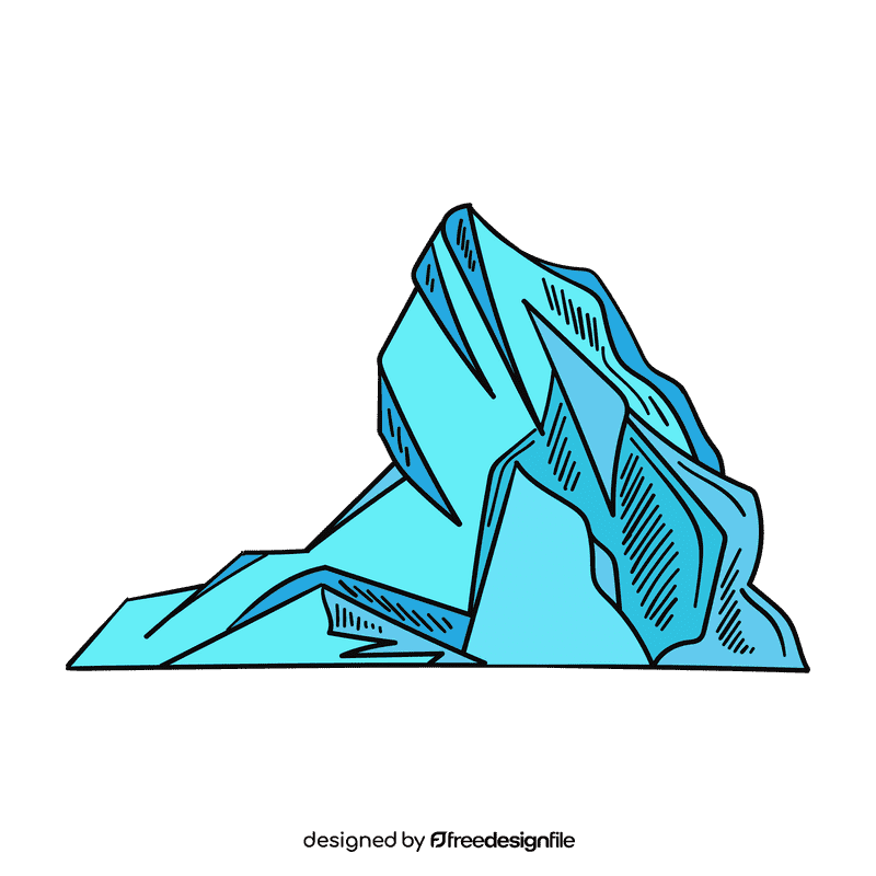 Antarctica Iceberg clipart