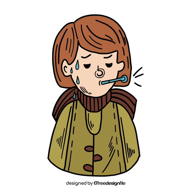 Sore throat clipart