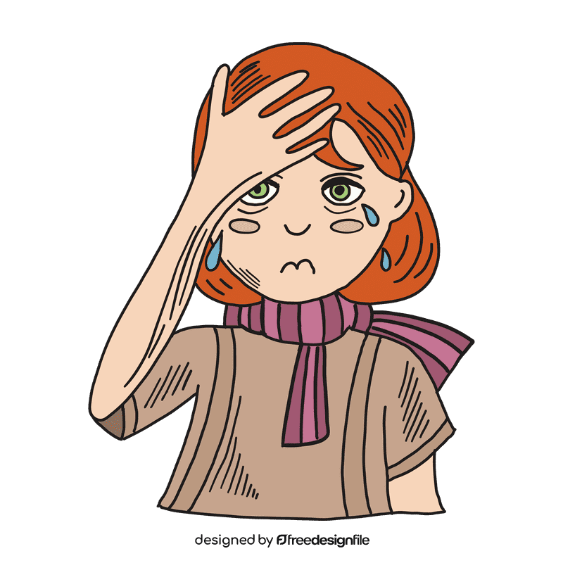 Sore throat clipart