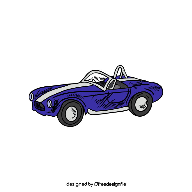 Vintage car clipart