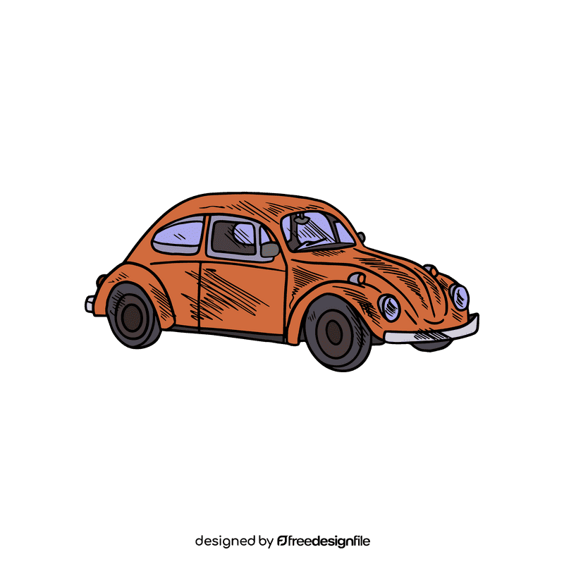 Vintage car clipart