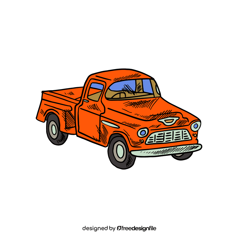 Vintage car clipart