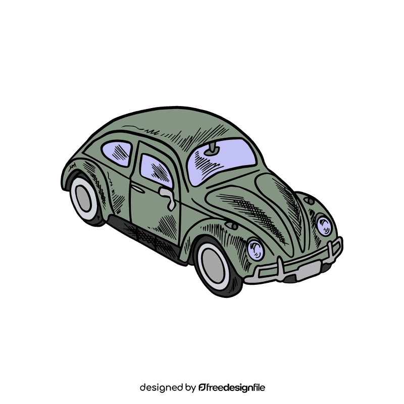 Vintage car clipart