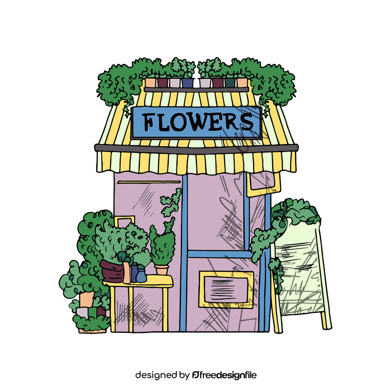 Grocery store Flowers clipart