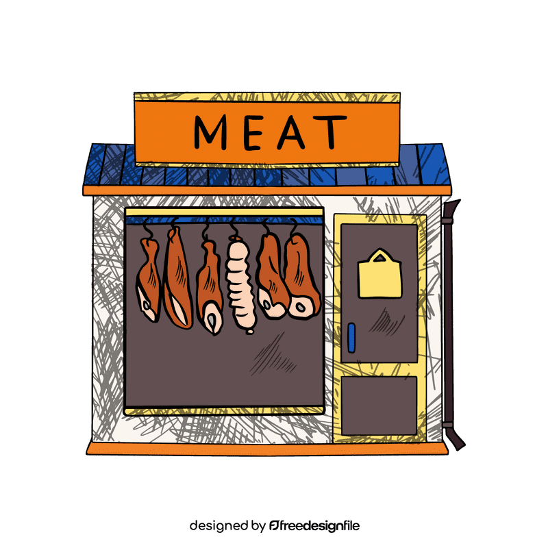 Grocery store Meat clipart