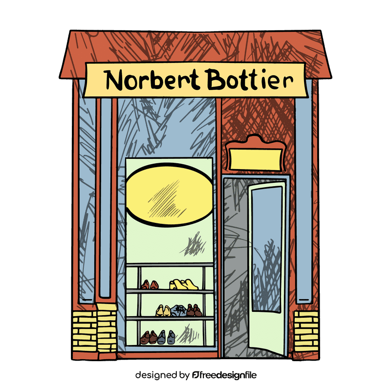 Grocery store Norbert bottier clipart