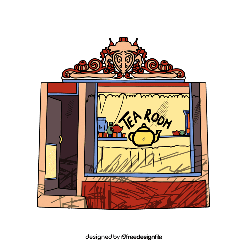 Grocery store Tea room clipart
