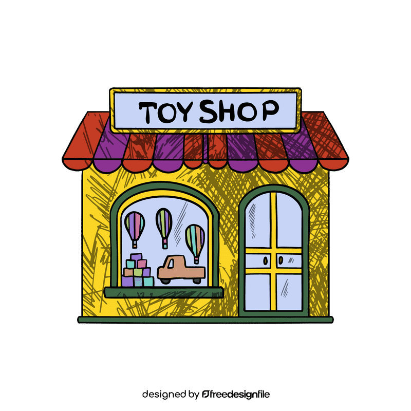 Grocery store Toy shop clipart