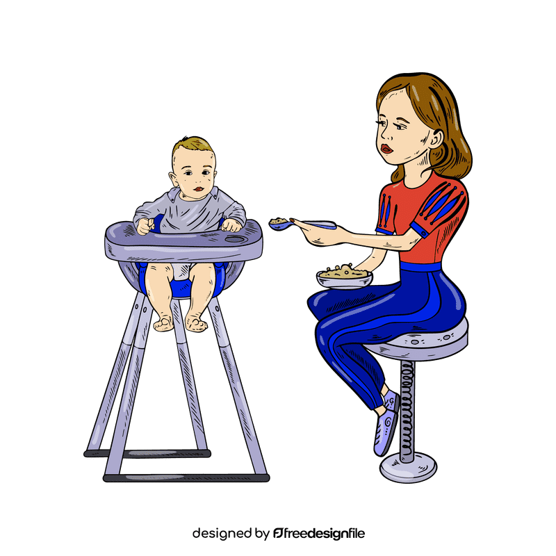 Babysitter clipart