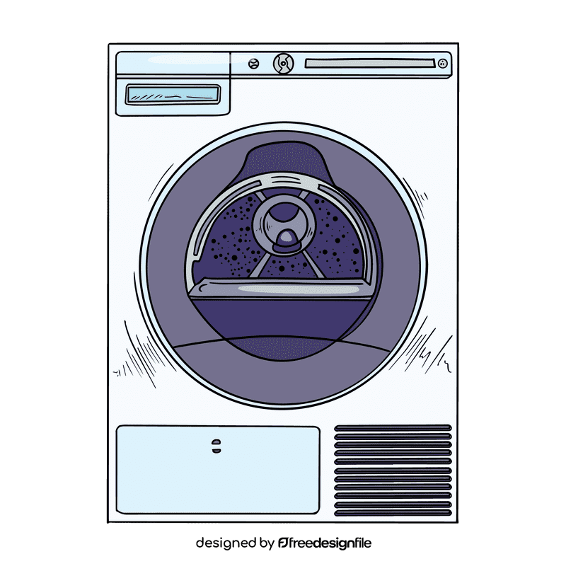 Washing machine clipart