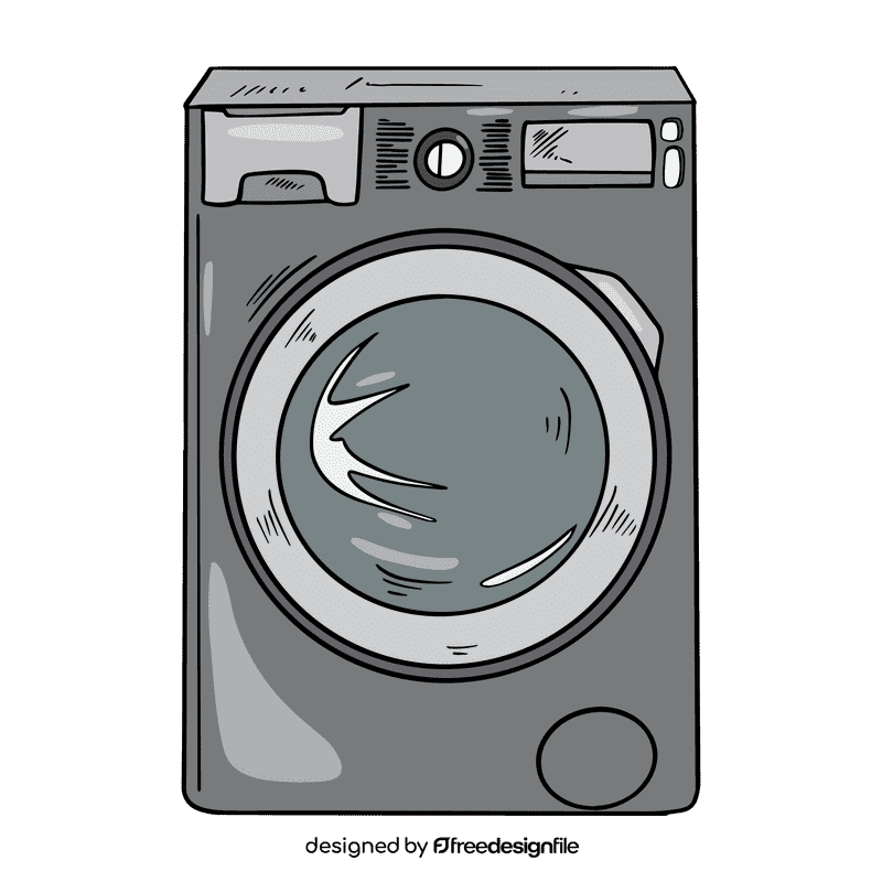 Washing machine clipart