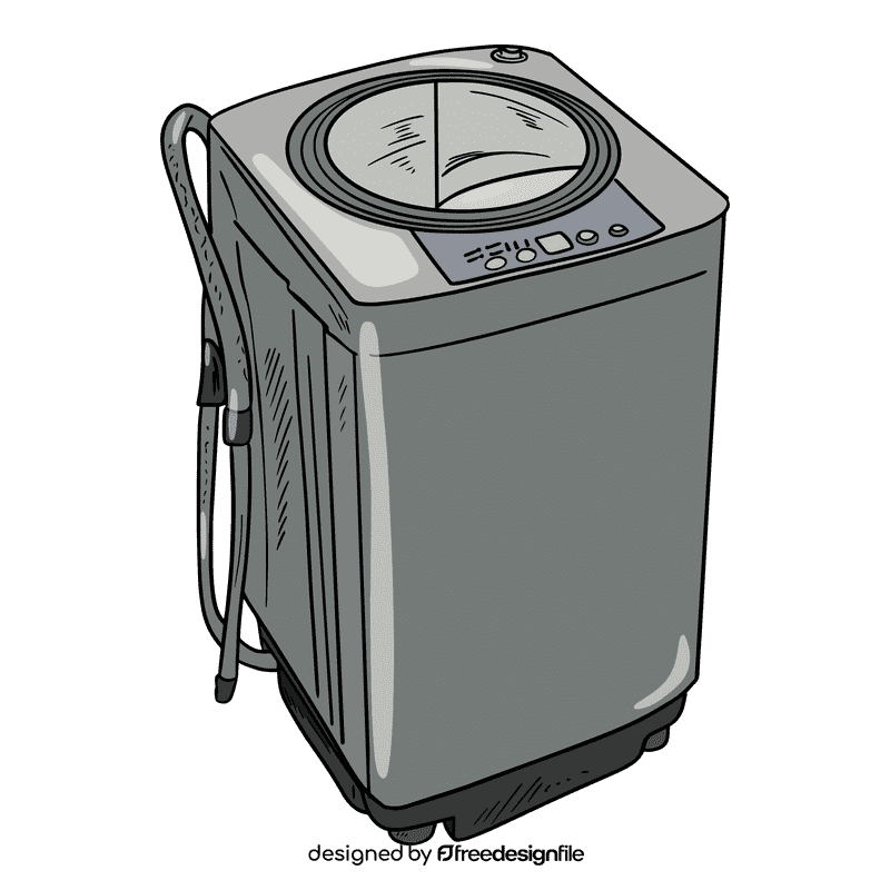 Washing machine clipart