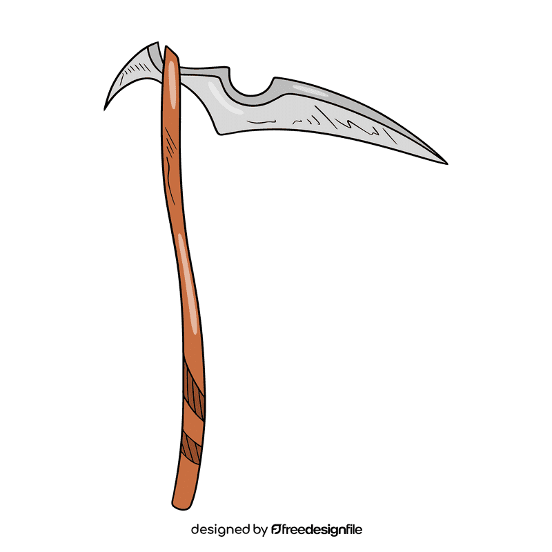 Scythe clipart