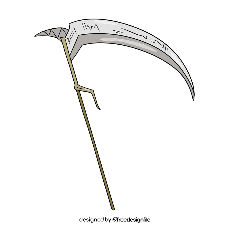 Scythe clipart