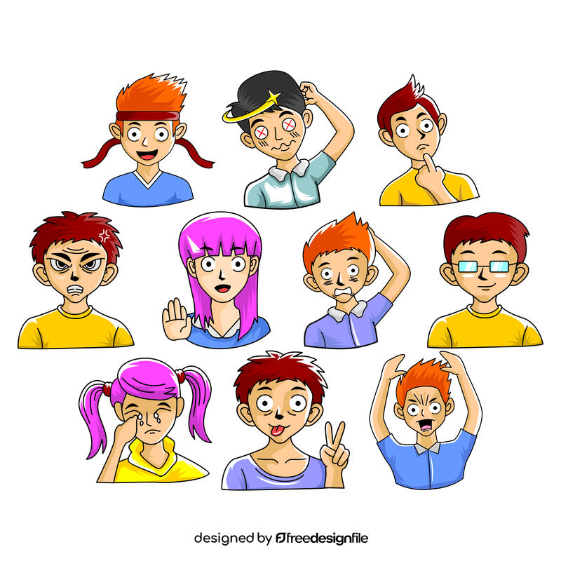 Emotion vector set vector